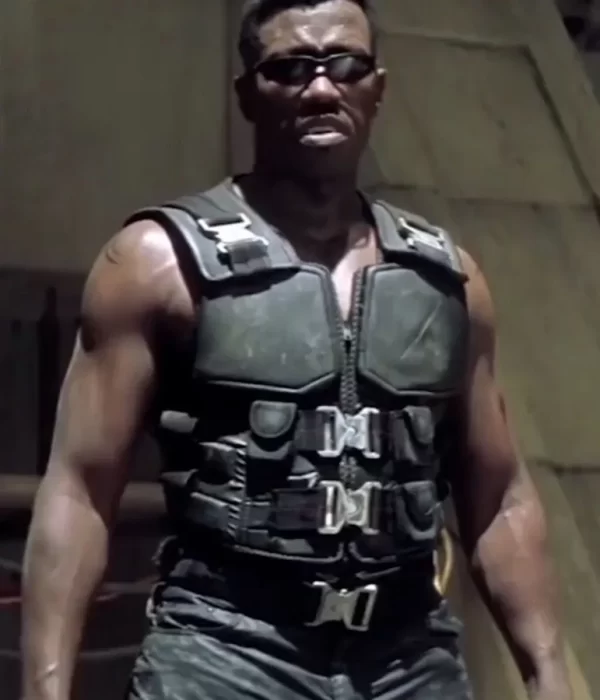 Blade Wesley Snipes Leather Vest