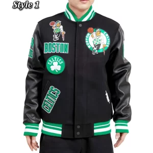 Boston Celtics Retro Classic Wool Varsity Jacket