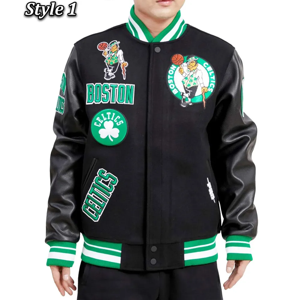 Boston Celtics Retro Classic Varsity Jacket - A2 Jackets