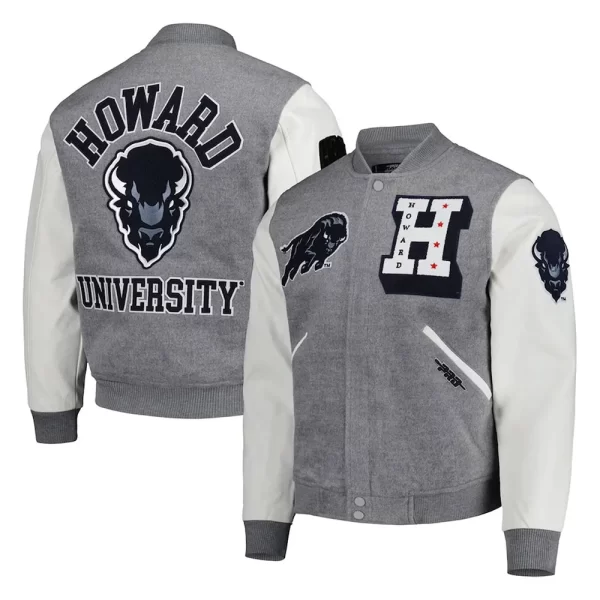 Classic Howard Bison Varsity Jacket