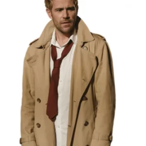 Constantine Matt Ryan Trench Brown Coat