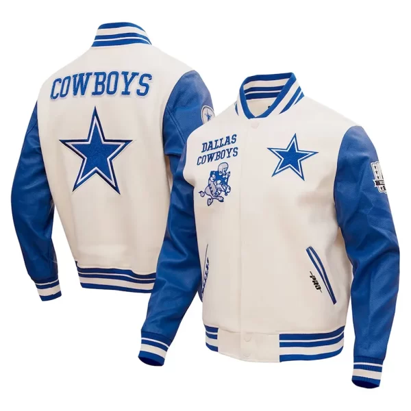 Dallas Cowboys Retro Classic Varsity Jacket