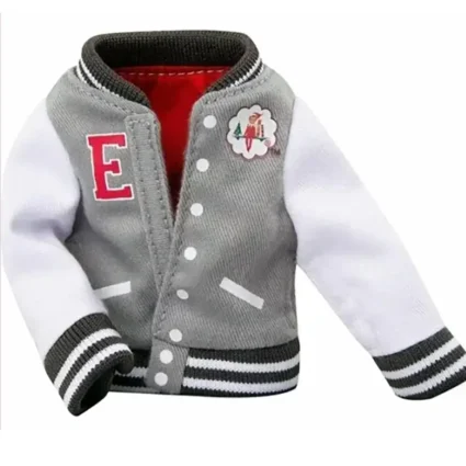 Elf On The Shelf Team Wool Varsity Jacket