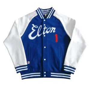 Elton Hercules John Blue Varsity Jacket