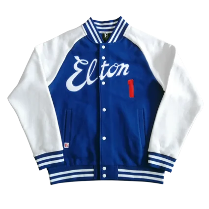 Elton Hercules John Blue Varsity Jacket