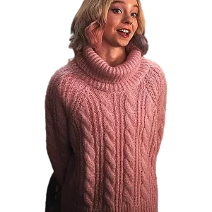 Enid Sinclair Wednesday 2022 Pink Sweater
