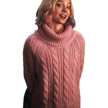 Enid Sinclair Wednesday 2022 Pink Sweater