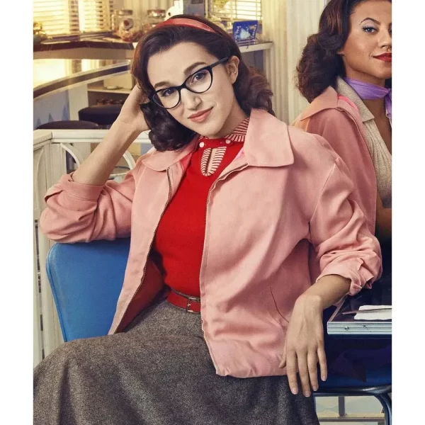 Grease Rise of The Pink Ladies Cotton Pink Full-Zip Jacket