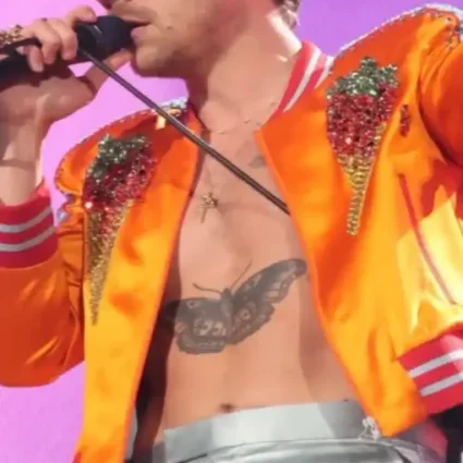 Harry Styles Love On Tour 2023 Satin Jacket