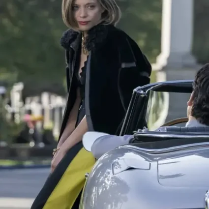 Isabelle American Gigolo Black Velvet Jacket