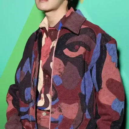 J-HOPE BTS Playful Patchwork Cotton Jacket