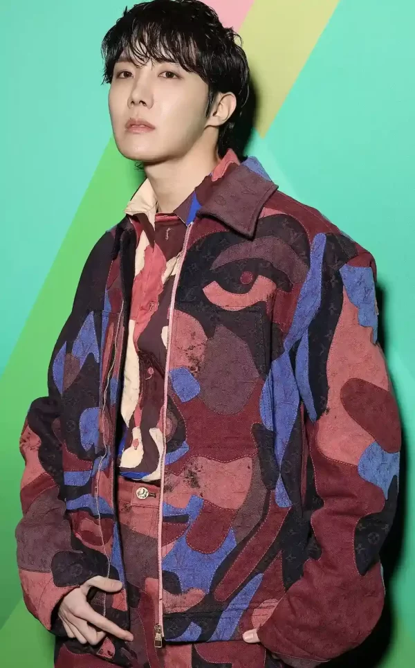 J-HOPE BTS Playful Patchwork Cotton Jacket