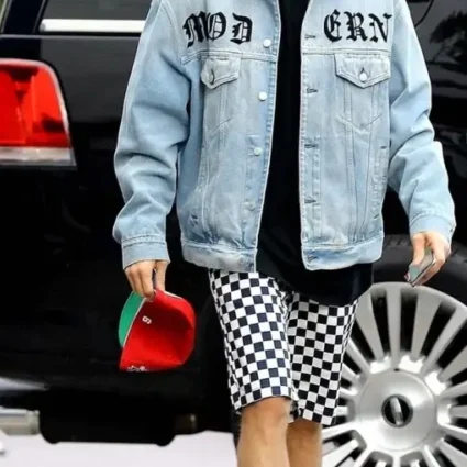 Justin Bieber Denim Blue Jacket