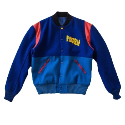 Kanye West Pastelle Blue Bomber Jacket