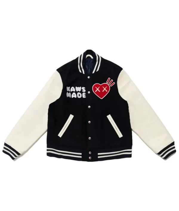 Kaws Human Made Varsity Wool Jacket