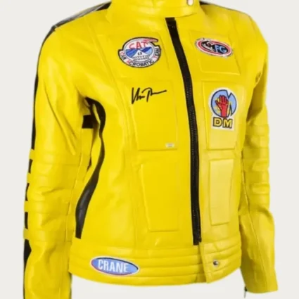 Kill Bill The Bride Yellow Leather Jacket