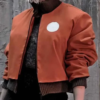 Kim Kitsuragi Disco Elysium Orange Bomber Jacket