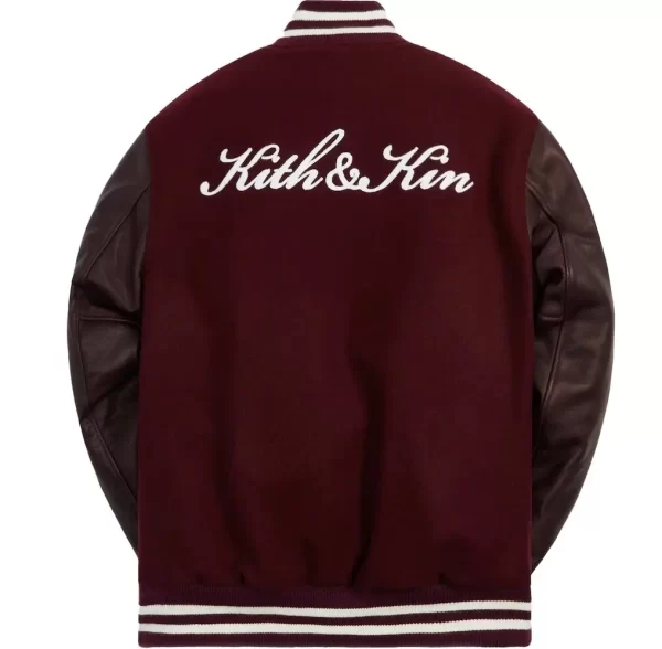 Kith For Golden Bear Just Us Magma Bomber Varsity Jacket