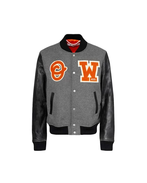 Ludacris Grey Bomber Wool Jacket