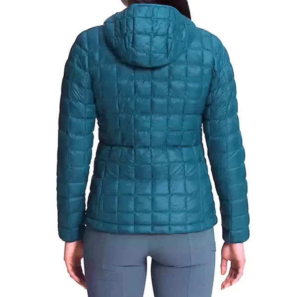 Meghan Ory Chesapeake Shores Abby O’Brien Puffer Quilted Blue Jacket