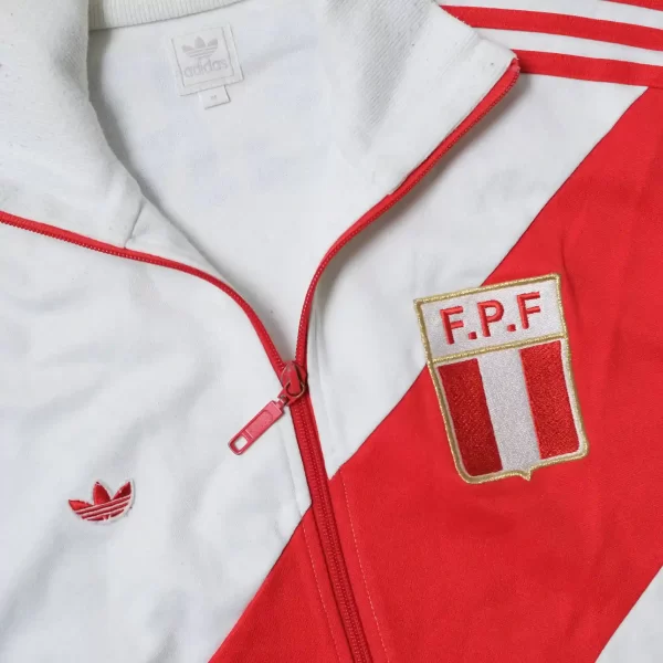 Mens Adidas Peru White Jacket