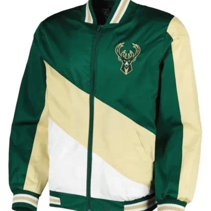 Milwaukee Bucks Hunter Nylon Jacket