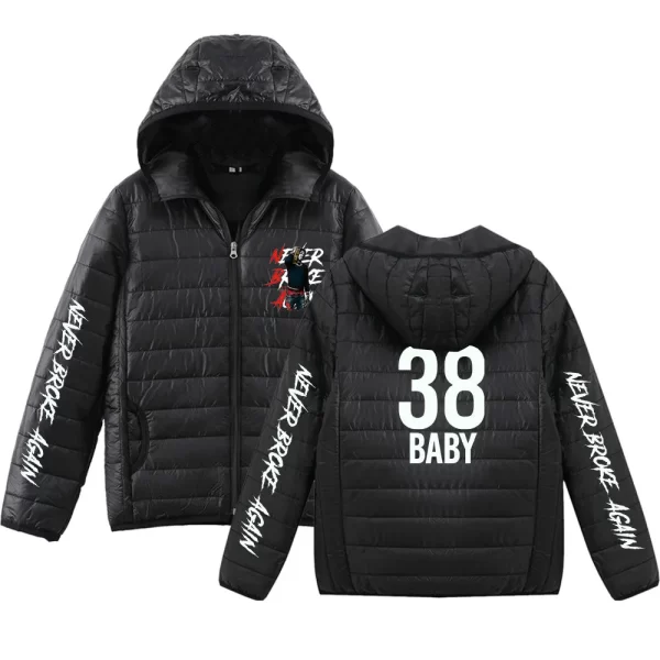 NBA YoungBoy 38 Baby Black Jacket