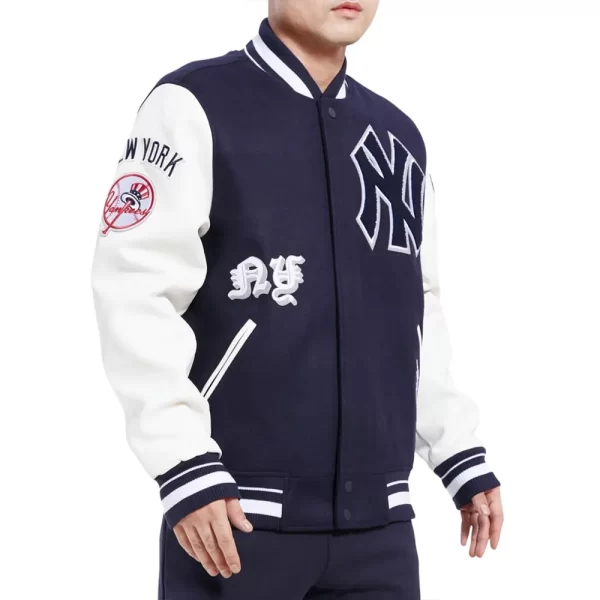 NY Yankees Old English Varsity Jackets