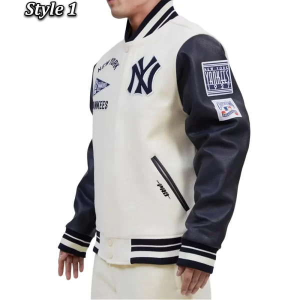 NY Yankees Retro Classic Varsity Jacket