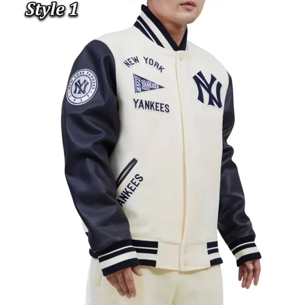 NY Yankees Retro Classic Varsity Jackets