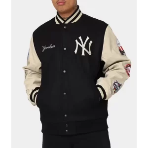 NY Yankees World Series Wool Varsity Jacket