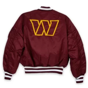 Starter Commanders MA 1 Varsity Satin Jacket