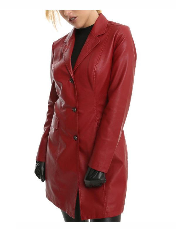 The Vampire Slayer Buffy Summers Red Coat