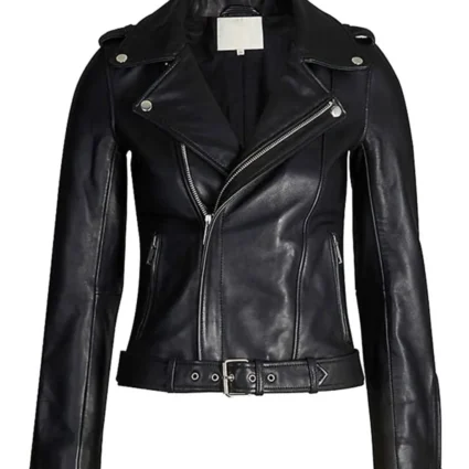 Yellowjackets Juliette Lewis Black Leather Jacket