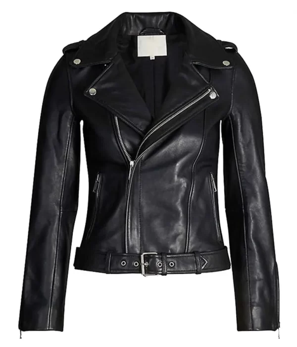 Yellowjackets Juliette Lewis Black Leather Jacket