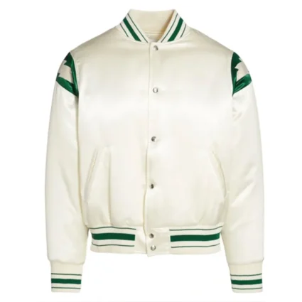 All American Homecoming Peyton Alex Smith Cream Jacket