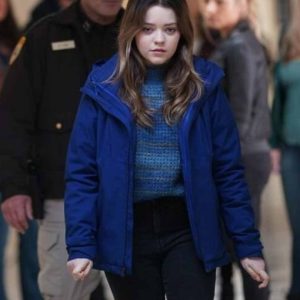 Big Sky Grace Sullivan Blue Cotton Jacket