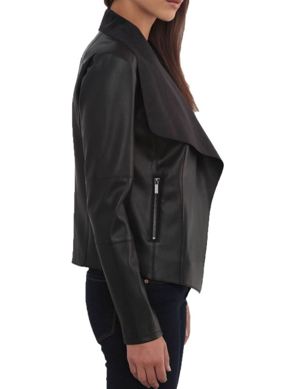 Days of Our Lives Sal Stowers Black Leather Jacket