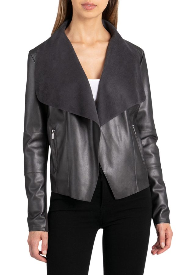 Days of Our Lives Sal Stowers Black Leather Jackets