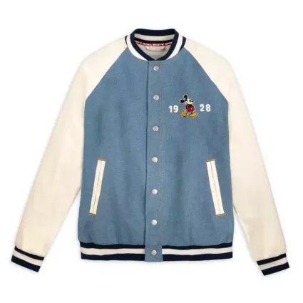Disneyland Mickey Mouse Adults Denim Jacket