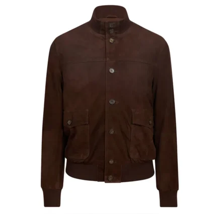 FBI Tom Pecinka Suede leather Jacket