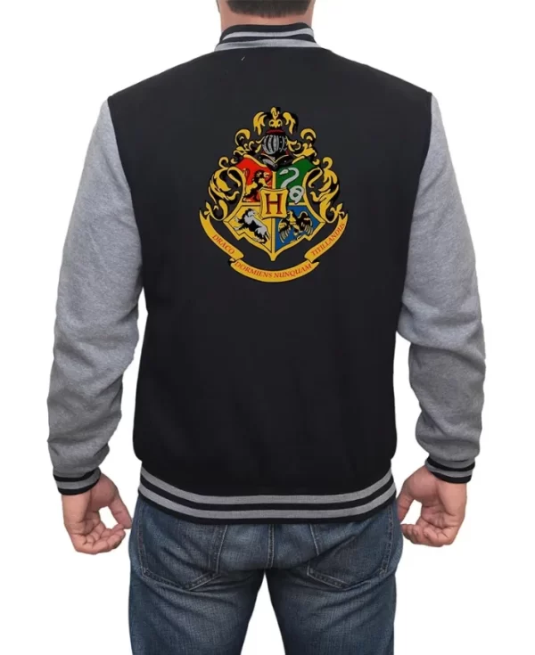 Harry Potter Hogwarts Logo Letterman Varsity Jacket