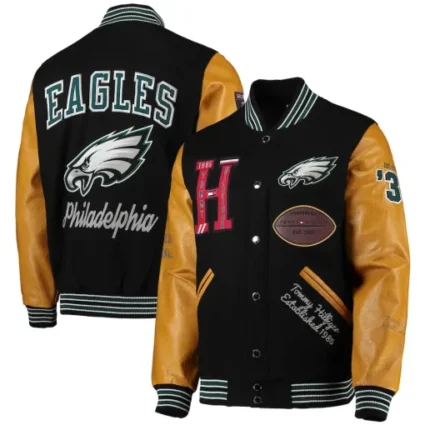 Hilfiger Heritage Philadelphia Eagles Wool Varsity Jacket