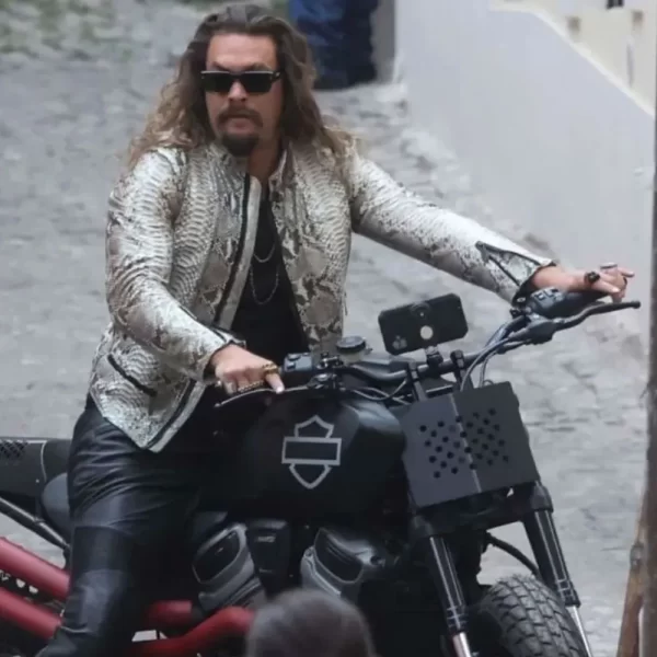 Jason Momoa Fast 10 Brown Leather Jacket