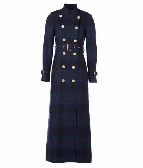 Kate Middleton Holland Cooper Tartan Plaid Coat