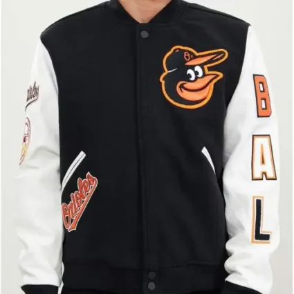 MLB Baltimore Orioles Wool Varsity Jacket