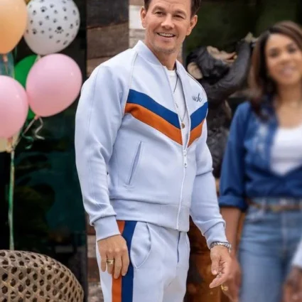 Me Time Huck Dembo White Tracksuit