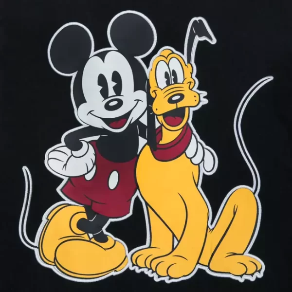 Mickey Mouse and Pluto Letterman Red Jacket