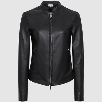 Molly Hunter The Today Show Black Leather Jacket