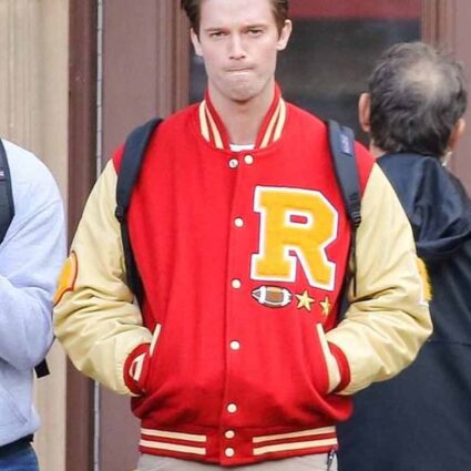 Moxie Mitchell Wilson Wool Varsity Red Jacket